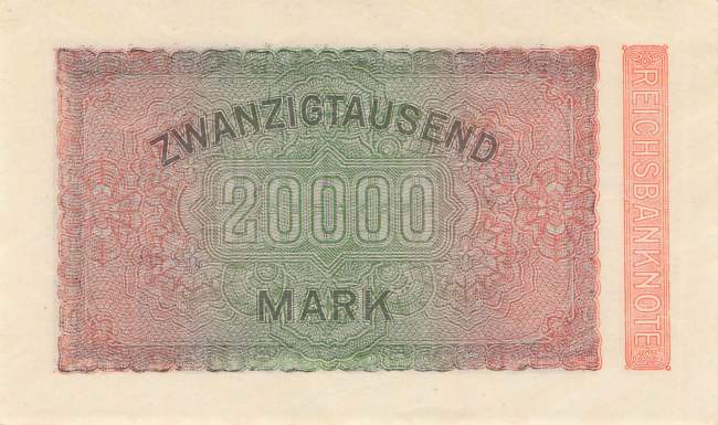 20000 Mark 1923 ro.84e DB